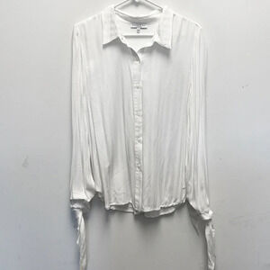 Current Air white stripe button down